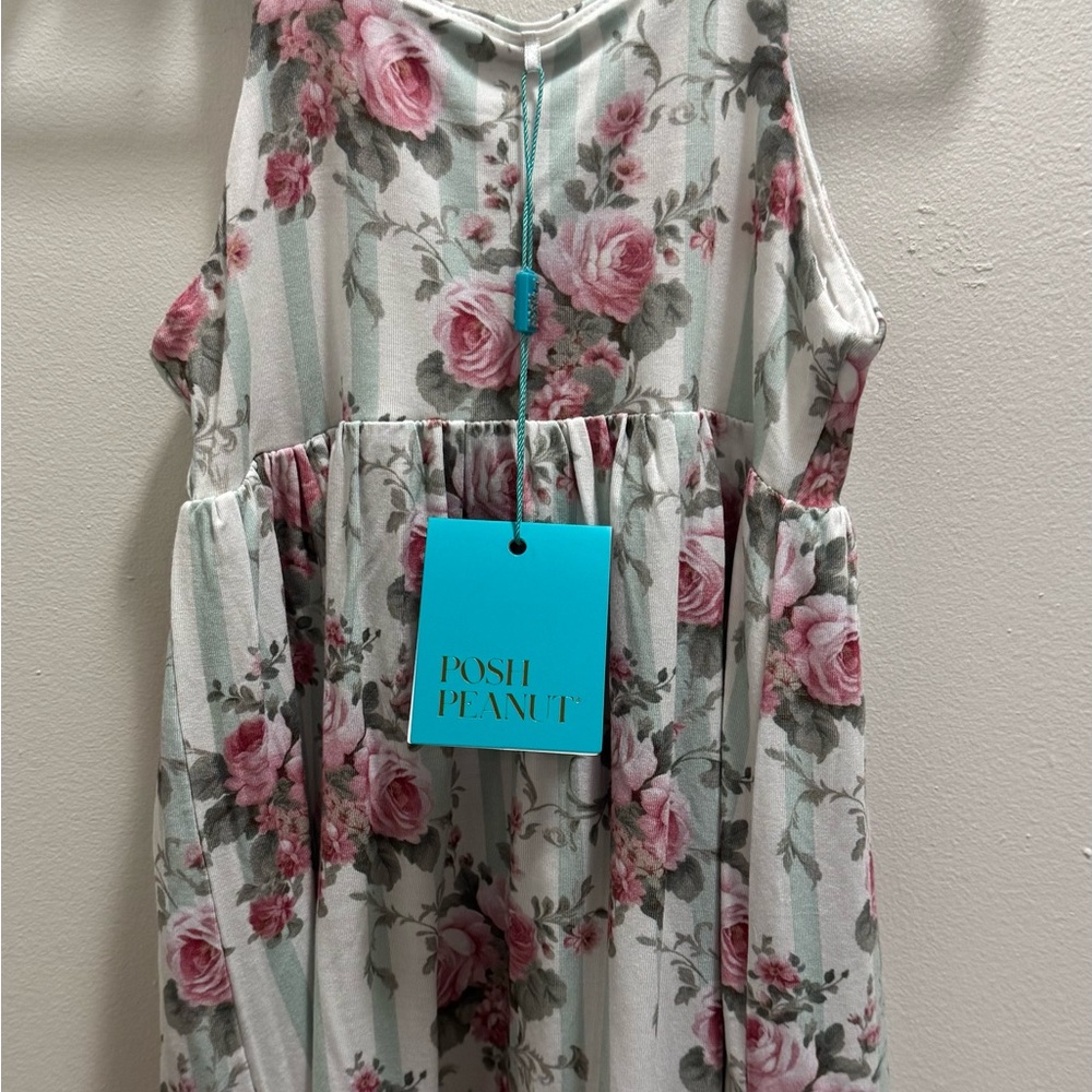 Posh Peanut Trixie Bow dress 2T